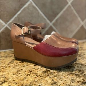 Chocolat Blu Wedges Size 37 Never Worn Model